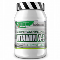 HI TEC VITAMIN A-Z 60tab MULTI VITAMINS MINERALS